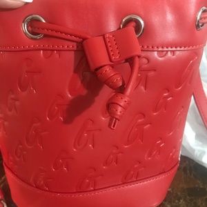 Glamaholic Red Bucket bag